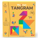 Magnalogix Magnetic Tangram Brain Teaser Puzzles for Kids