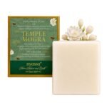 Nyassa Luxurious Temple Mogra Handmade Natural Bathing Soap-150grm | Mograa Extract & Shea Butter| Mogra Fragrance| All Skin Type 150gm - Image 2