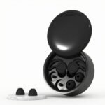 OJIVA Replacement Tips Silicone Earplugs Waterproof Earplug Case Set Soft Molded Reusable Earplugs Compact for Office, Black, Black Head|Business & Industrial|Facility Maintenance & Safety