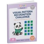 PUQQLES Pattern Recognition Activity Book for Kids Ages 5–8 | 48 Visual Pattern & Sequence Puzzles | Brain Games for Kids | Early Math & Logic Skills | Screen-Free Learning (Level 2)