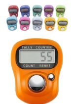 Portable Palm Tally Counter – Mechanical 4-Digit Hand Counter with Reset Knob – Ergonomic Design for Sports, Fitness, Prayer Counter,Tasbih Digital, Finger Counter for Mantra(Pack of 1) - Image 2