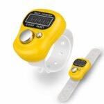 SKYCELL Digital Counter for Chanting Mantra 1 Pack | Finger Tally Counter with Adjustable Ring | Electronic Jap Mala Counter for Meditation, Prayer, Yoga & Spiritual Practice