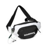 Unisex Waist Bag for Men and Women - Waterproof Fanny Pack with Adjustable Strap, Multiple Zippered Pockets, Lightweight and Durable - Image 2