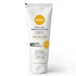 Vilvah Melt-In-Milk Sunscreen SPF 50 PA+++ | No White Cast, Water-Resistant Sunscreen | Hydrating, Lightweight, Non-Greasy | UVA & UVB Protection with Natural UV Filters & Soy Milk Extract | Unisex, For All Skin Types | 60ml - Image 2