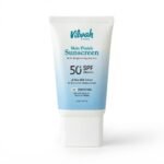 Vilvah Skin Finish Sunscreen SPF 50 PA++++ | No White Cast, Water-Resistant Sunscreen | Hydrating, Lightweight, Non-Greasy | UVA & UVB Protection with Natural UV Filters & Rice Milk | Unisex, For All Skin Types | 50g - Image 2