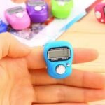 Digital Tally Thumb Counter Finger Ring 5 Digit LCD Display | Electronic Counting Machine for Puja Mantra Jaap Tasbeeh Meditation Yoga Sports Attendance (Multicolour, Pack of 7) - Image 2
