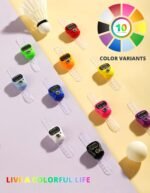 Homkiora Finger Ring Counter, Pack of 2, 5 Digit Hand Clicker Finger Counter Multicolour with Clear Visible Numbers, Useful for Various Counting Purposes (10) - Image 5