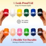 Washable Tempera for Kids - Pack of 30 Chainpack | 6 Colours 18ml - Image 6