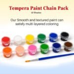 Washable Tempera for Kids - Pack of 20 Chainpack | 12 Colours 36ml - Image 4