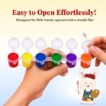 Washable Tempera for Kids - Pack of 20 Chainpack | 12 Colours 36ml - Image 5