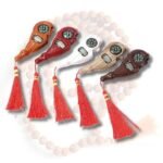 Wooden Digital Counter with Compass and Tassel, Wooden Prayer Counter, Puja Mantra Mala,Tasbeeh Misbaha Counter-Different Use- for naam jaap -Mantra Jap.[Multicolour] - Image 3