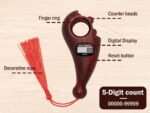 Digital Finger Counter-Tally Counter -jaap Counter | Jaap mala Counter | mala jaap Counter | Tasbeeh Misbaha Counter-Different Use| jaap Counter Machine(Multi Colour) (Pack of 3) - Image 2