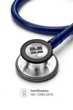 Knya 6sense Lite Stethoscope for MBBS Medical Students, Doctors & Nurses | Tunable Diaphragm | Dual-Head Chest Piece for Adult & Pediatric Use | Acoustic Design | Lightweight Stainless Steel | Latex-Free Tubing (Navy Blue) - Image 4