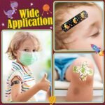 Cartoon Bandages for Kids 20Pcs – Waterproof Breathable Adhesive Band Aids with Cute Designs – Hypoallergenic, Gentle & Flexible First Aid for Cuts and Scrapes - Image 3