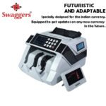 swaggers Heavy Duty/Latest Updated Super Heavy Duty Mix Value Note/Currency/Cash/Money Counting Machine with Fake Note DetectionFor All Old/New Notes.1 Year Warranty - Image 2