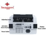 swaggers Heavy Duty/Latest Updated Super Heavy Duty Mix Value Note/Currency/Cash/Money Counting Machine with Fake Note DetectionFor All Old/New Notes.1 Year Warranty - Image 5