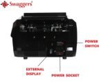 swaggers Mix Value Note Counting Machine with Touch Panel & Advanced Fake Note Detection, Used in Banks, Offices, Hotels, Hospitals, Schools, Colleges, Retails Shops, Jewellery Shops etc. - Image 6