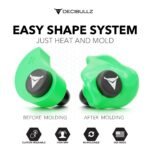 Decibullz - Custom Molded Earplugs, 31dB Highest NRR, Comfortable Hearing Protection for Shooting, Travel, Swimming, Work and Concerts - Image 2