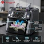 swaggers Heavy Duty Mixed Denomination Note Counting Machine with 2 CIS Sensors, Multi Currency Supports| UV/MG/IR/MT Fake Note Detection| Serial Number Recognition, Touch Screen - Image 2