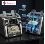 swaggers Heavy Duty Mixed Denomination Note Counting Machine with 2 CIS Sensors, Multi Currency Supports| UV/MG/IR/MT Fake Note Detection| Serial Number Recognition, Touch Screen - Image 4