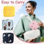 Waterproof Period Storage Pouch for Women & Girls | Cute Napkin Organizer Bag for Hostel, Travel, School | Small Multipurpose Emergency First Kit Holder Sanitary Napkin Storage Bag. - Image 3