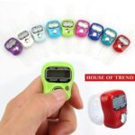 Digital Finger Tally Counter (Pack of 10) | Counter for Chanting Mantra | Hand Finger Tally Counters | Head Electronic Tally Counter Jap & Cricket Umpire Counting Machine | Multicolor - Image 2