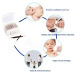 50pcs Iodine Swabs- Pre-filled Povidone- Iodophor Swabsticks for Instant Wound Care, Portable Medical Cotton Swabs for First Aid Kit, Emergency Disinfection & Outdoor Safety (Adults & Kids) - Image 6