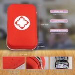 44PCS First Aid Kit Portable Emergency Medical Kit with Case | Home, Car & School Safety Kit | Multi-Purpose Travel First Aid Box for Daily Emergency Use - Image 4