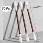 50 PCS Iodine Swabs for Wound Care, Povidone Iodine Swabsticks, Individually Wrapped Antiseptic Cotton Buds for First Aid Kit, Emergency Disinfection, Travel, Adults and Children - Image 4