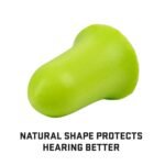 ULTRX Tapered Foam Plugs, 6PR, Lime - Image 5