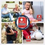 130 Pieces First Aid Kit with Hospital Grade Medical Supplies - Includes Emergency Blanket, Bandage - Great for Home, Outdoors, Office, Car, Travel, Camping, Hiking, Boating - Image 6