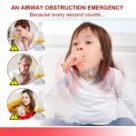 Choking Rescue Device for Adults & Children | Anti-Choking Suction Device | Airway Clearance Emergency First Aid Tool | Portable Life Saving Kit with 2 Masks & Travel Case - Image 4