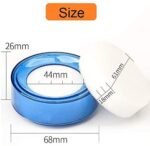 Levin Mansarover Sponge Damper Pad | Extra Storage Water Area | Currency Counter | Finger Wet Moistener | Counting Papers & Documents | Set of 3, Assorted Color - Image 3
