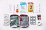 Rolozy Empty First Aid Pouch,Mini Portable Medical Bag for Home office Out Door Outdoor Camping Hiking Travel Emergency Multifunction Medicine Storage Bag office car bus travel use (Multi) - Image 2