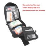 Medical Kit First Aid Pack Survival Emergency Medicine Waist Bag Molle Kit Rescue Equipment Kit (Black) - Image 3
