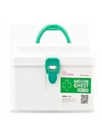 Param Mini Plastic Emergency Medicine Kit Box Chest with Removable Inner Tray and Carrying Handle - Image 2
