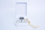 Aim Emporium Digital Hand Tally Counter with Prayer Beads (White)