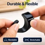 Digital Tally Counter for Chanting Mantra - Mini Hand Finger Ring LCD Display Counting Machine for Japa Mala, Meditation, Prayer & Tasbeeh - Adjustable Strap, Reset Button, 1 Pc