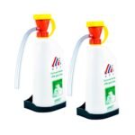 K T I® Safety Emergency Eyewash Bottle Kit for Personal Portable, Wall Mountable Eye Wash Bottle, Standard, White | Bottle Refill 500 ML (Pack of 2)