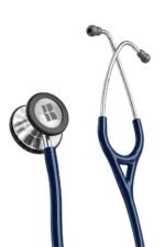 Knya 6sense Lite Stethoscope for MBBS Medical Students, Doctors & Nurses | Tunable Diaphragm | Dual-Head Chest Piece for Adult & Pediatric Use | Acoustic Design | Lightweight Stainless Steel | Latex-Free Tubing (Navy Blue)