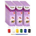 Washable Tempera for Kids - Pack of 30 Chainpack | 6 Colours 18ml