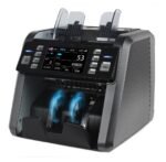 swaggers Heavy Duty Mixed Denomination Note Counting Machine with 2 CIS Sensors, Multi Currency Supports| UV/MG/IR/MT Fake Note Detection| Serial Number Recognition, Touch Screen