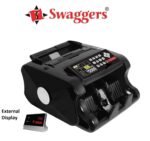 swaggers Mixed Denomination Multi Currency Value Note Counting Machine with Fake Note Detection and Side Display (MG,UV,IR, Color Sensor) | Software Upradable - Image 3