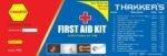 Tool Zone Plastic First Aid Kit Storage Box- CLASS - C Set with Medicine (Transparent Plastic Case), Rectangular, Standard - Image 2