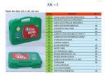 Add-on Safety First Aid Kit - AK-I (with all items inside Plastic Box, 25 items) - Image 3