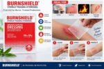 Burn Dressing, 10cm x 10cm, First Aid Wound Care - Image 3