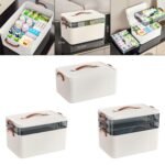 TRENDYNEST® Portable Medical Box Elegant Emergency Storage Box for Car Family Use Travel 1 Layer | Health & Beauty | Health Care | First Aid | Kits & Bags - Image 6