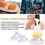 Automatic Choking Rescue Device for Kids and Adults,Rescue Device Home, Anti Choking Device for Kids and Adults, Assist Device heimlich maneuver device, Kit for Adults and Children, Plastic,Choking Device (Pack of 1) - Image 2