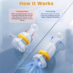 Automatic Choking Rescue Device for Kids and Adults,Rescue Device Home, Anti Choking Device for Kids and Adults, Assist Device heimlich maneuver device, Kit for Adults and Children, Plastic,Choking Device (Pack of 1) - Image 4