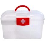 Safety First Aid Kit Medical Box Portable Organizer Multi Layer First Aid Emergency Desktop Sundries Medicine Kit Plastic Container Box - Image 2